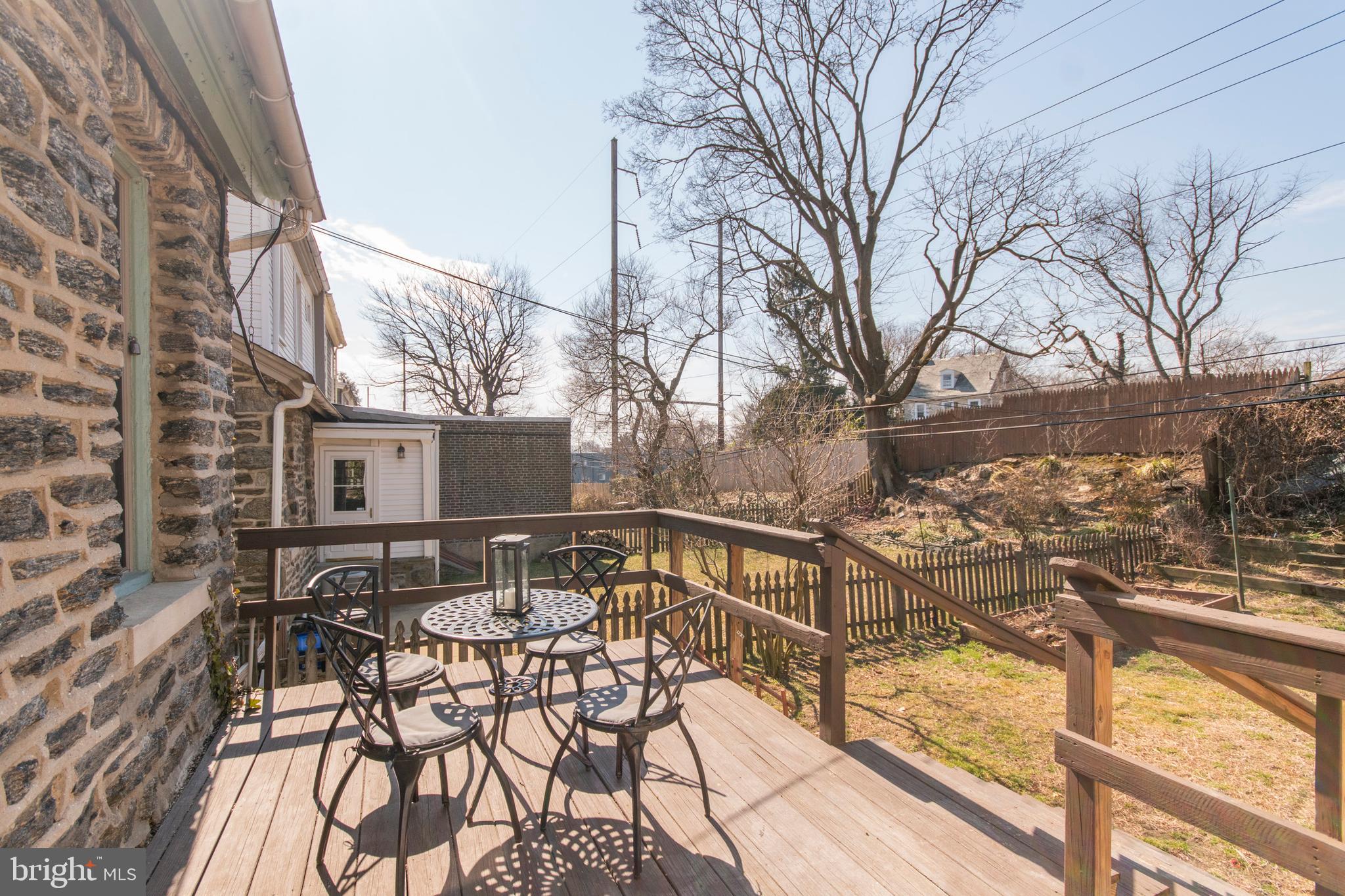 7130 Cresheim Road Philadelphia, PA 19119 - Photo 18 of 22 Deck