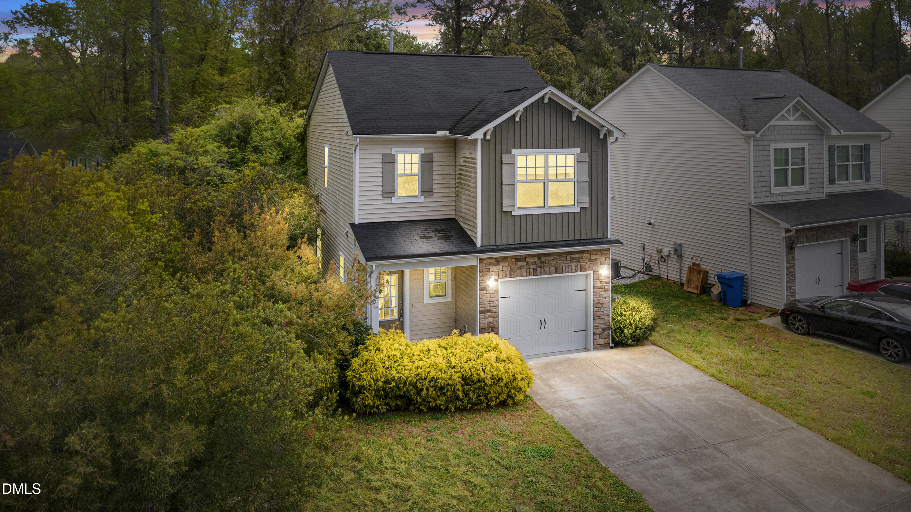 505 Hunters Ridge Drive Fuquay-Varina, NC 27526 - Photo 2 of 65 505_hunters_ridge_twilight_1