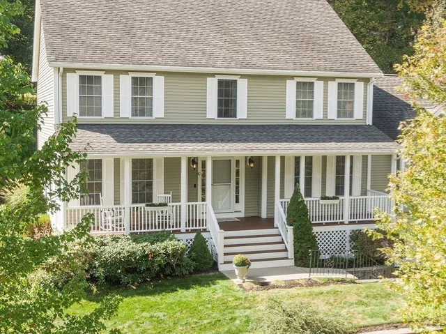 a view of a patio with a chairs