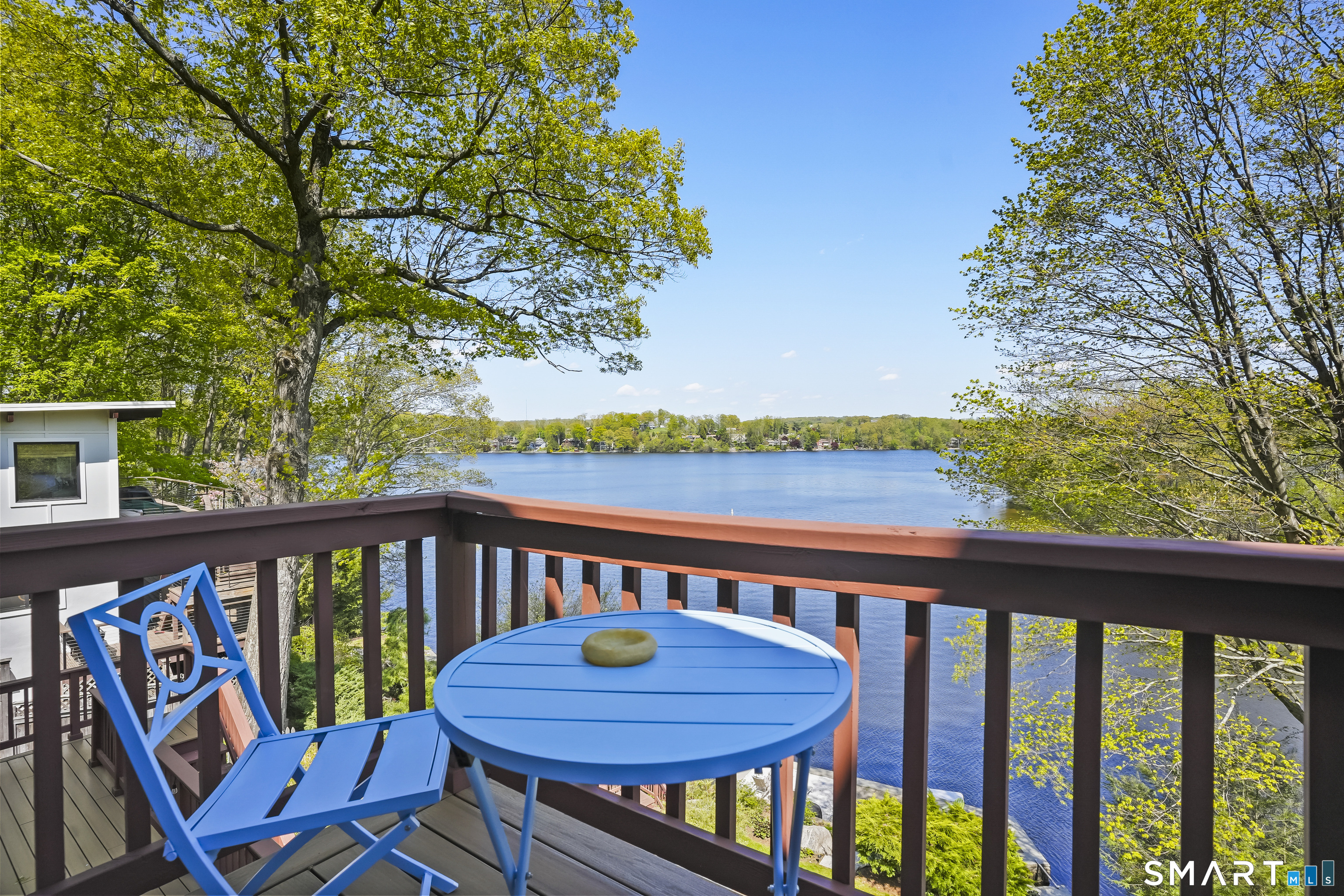 83 Wood Creek Road New Fairfield, CT 06812 - Photo 3 of 40 View from your wraparound deck