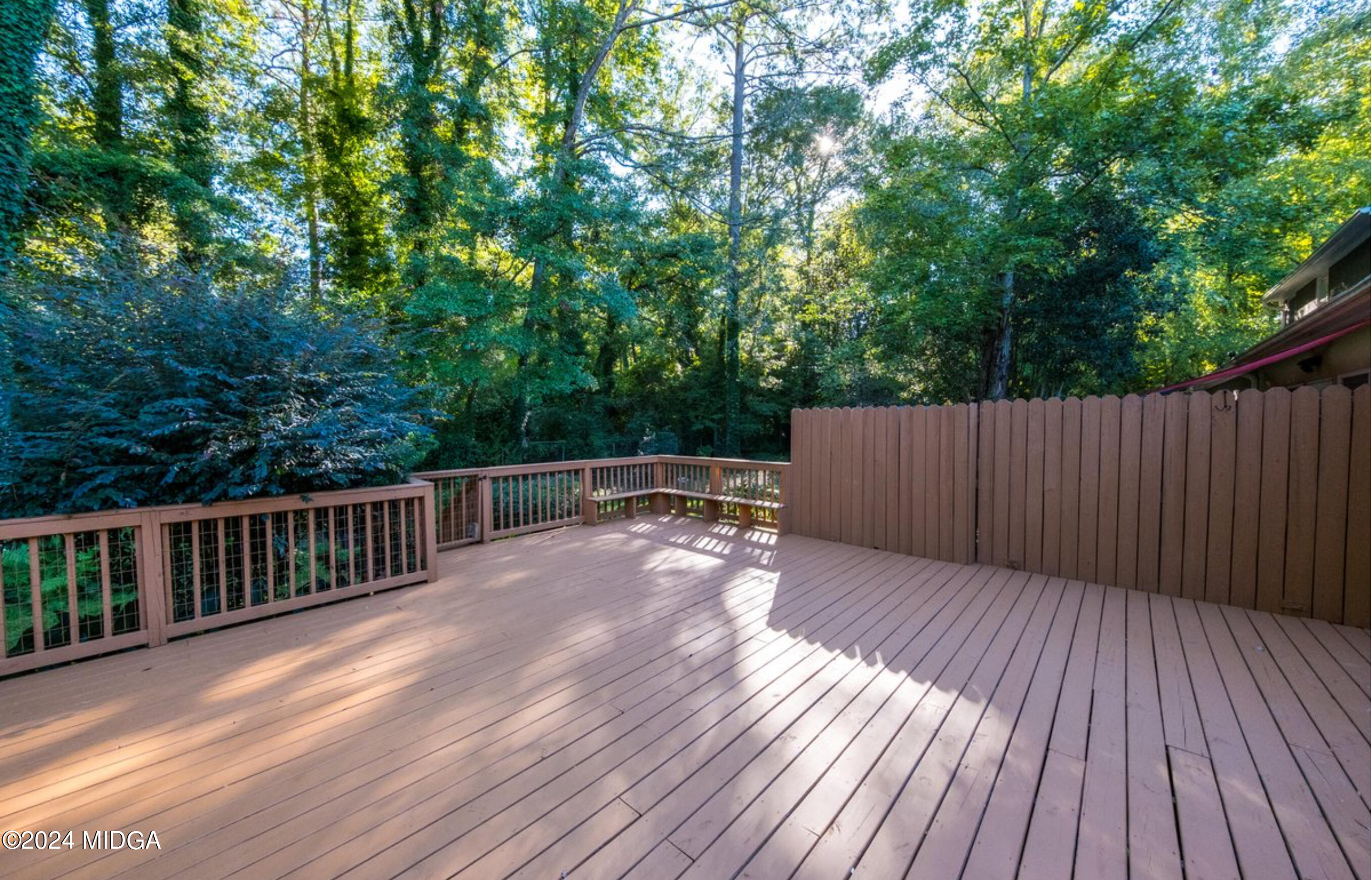 154 Lokchapee Landing Macon, GA 31210 - Photo 28 of 29 a view of deck with wooden floor and outdoor space