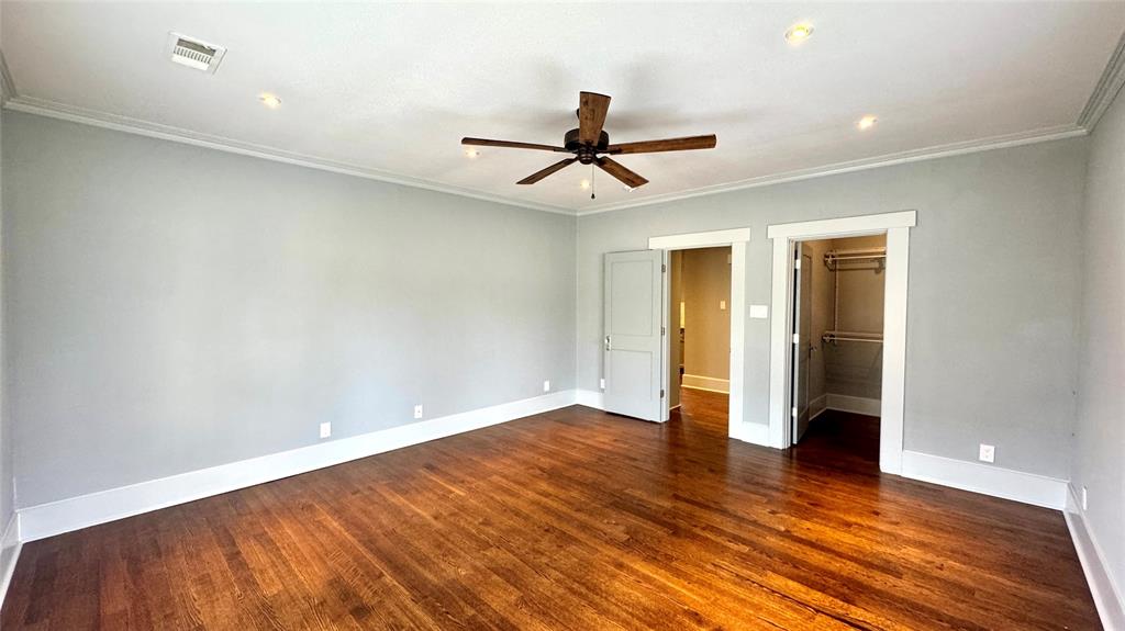 218 Elm Drive Terrell, TX 75160 - Photo 17 of 27 wooden floor in an empty room with a window
