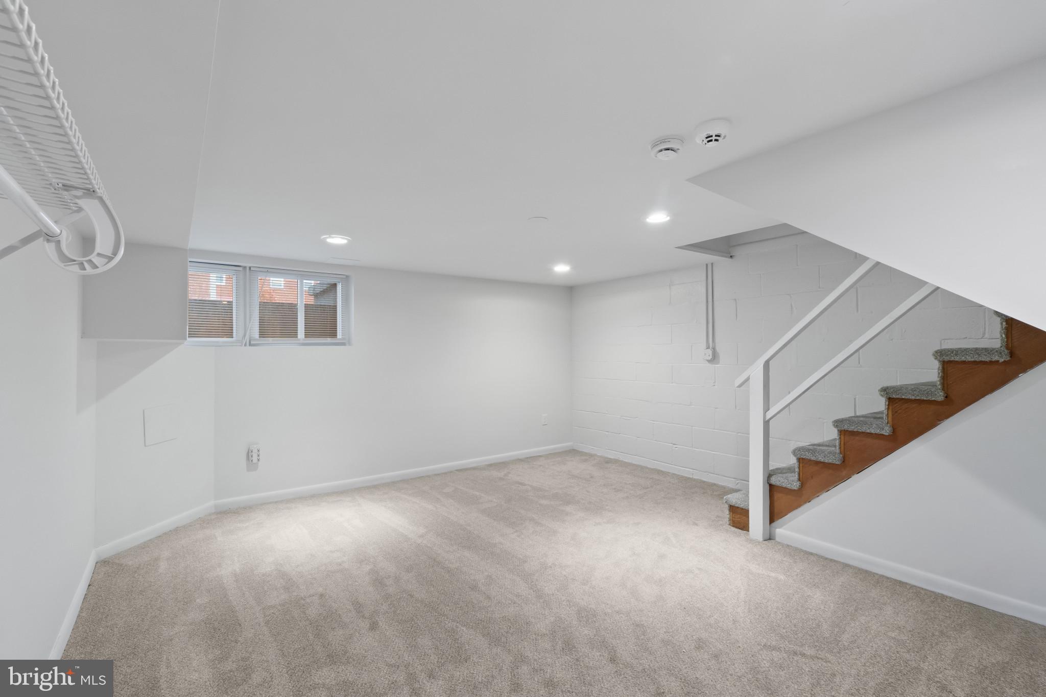 8146 Del Haven Road Baltimore, MD 21222 - Photo 19 of 35 a view of an empty room with stairs