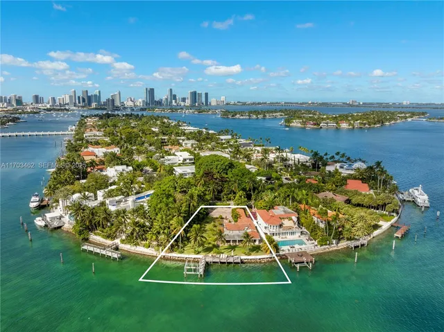 $24,000,000 | 6 South Hibiscus Drive, Miami Beach, FL 33139