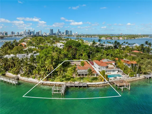 $24,000,000 | 6 South Hibiscus Drive, Miami Beach, FL 33139