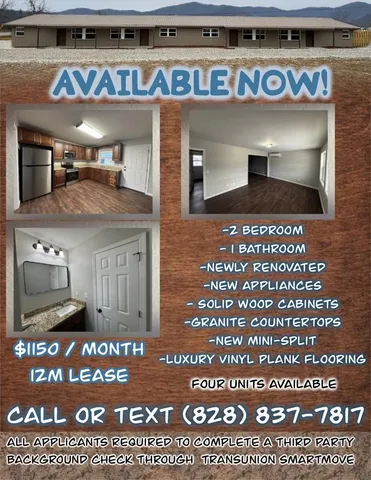 $1,150 | 135 A Teas Street, Andrews, NC 28901