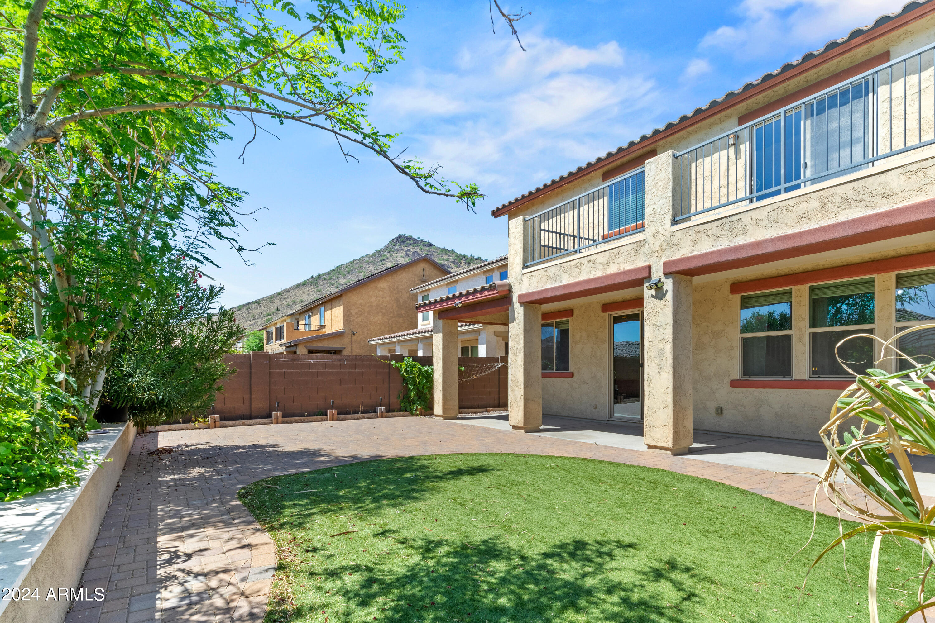 5515 West Hackamore Drive Phoenix, AZ 85083 - Photo 29 of 35 front view of a house with a yard