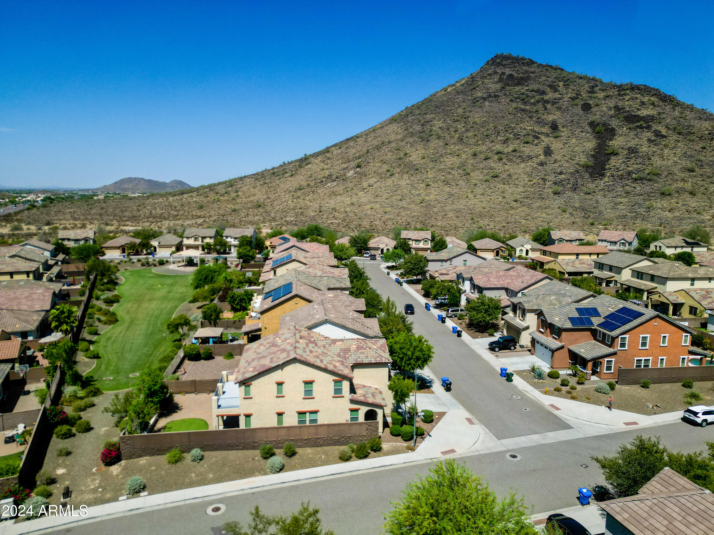 5515 West Hackamore Drive Phoenix, AZ 85083 - Photo 10 of 35 an aerial view of residential houses with outdoor space
