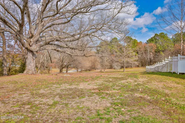 a house that has a tree in it