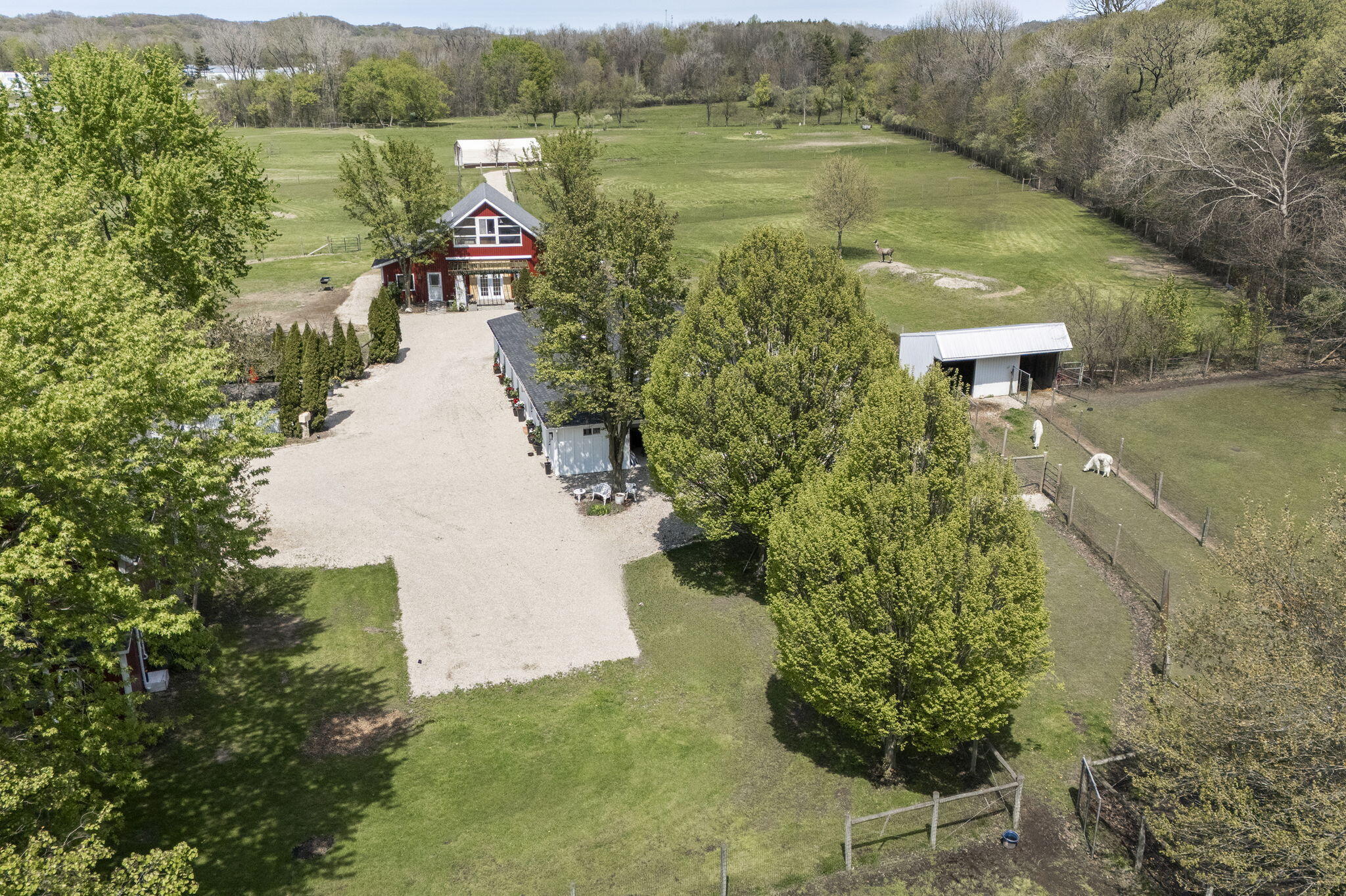 11971 South Hildebrandt Road Sawyer, MI 49125 - Photo 8 of 49 Aerial Loft Barn