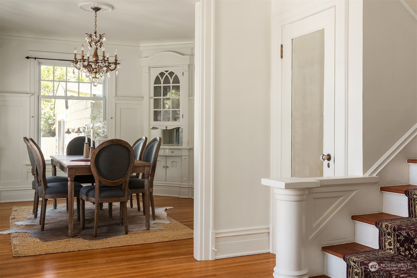 1505 North 43rd Street Seattle, WA 98103 - Photo 10 of 40 a view of a dining room with furniture window and wooden floor