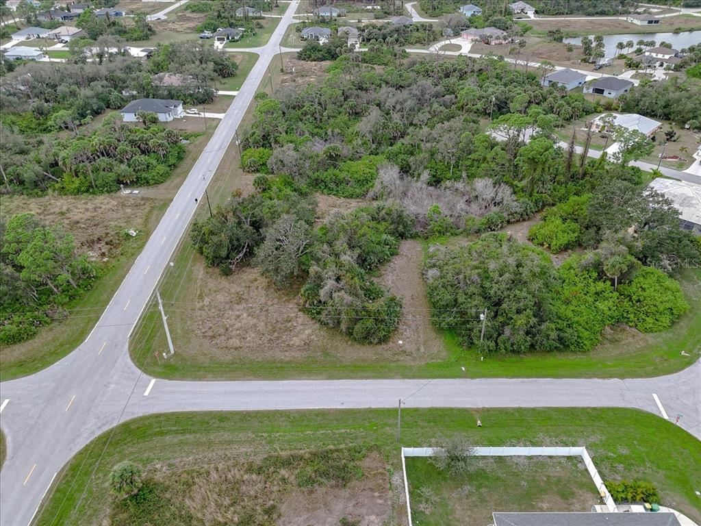 201 Hardee Way Rotonda West, FL 33947 - Photo 12 of 20 a view of a yard with potted plants