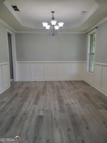 wooden floor in an empty room