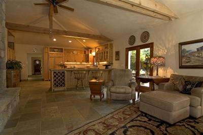 4193 Big Ranch Road Napa, CA 94558 - Photo 4 of 12 a living room with furniture and view of kitchen
