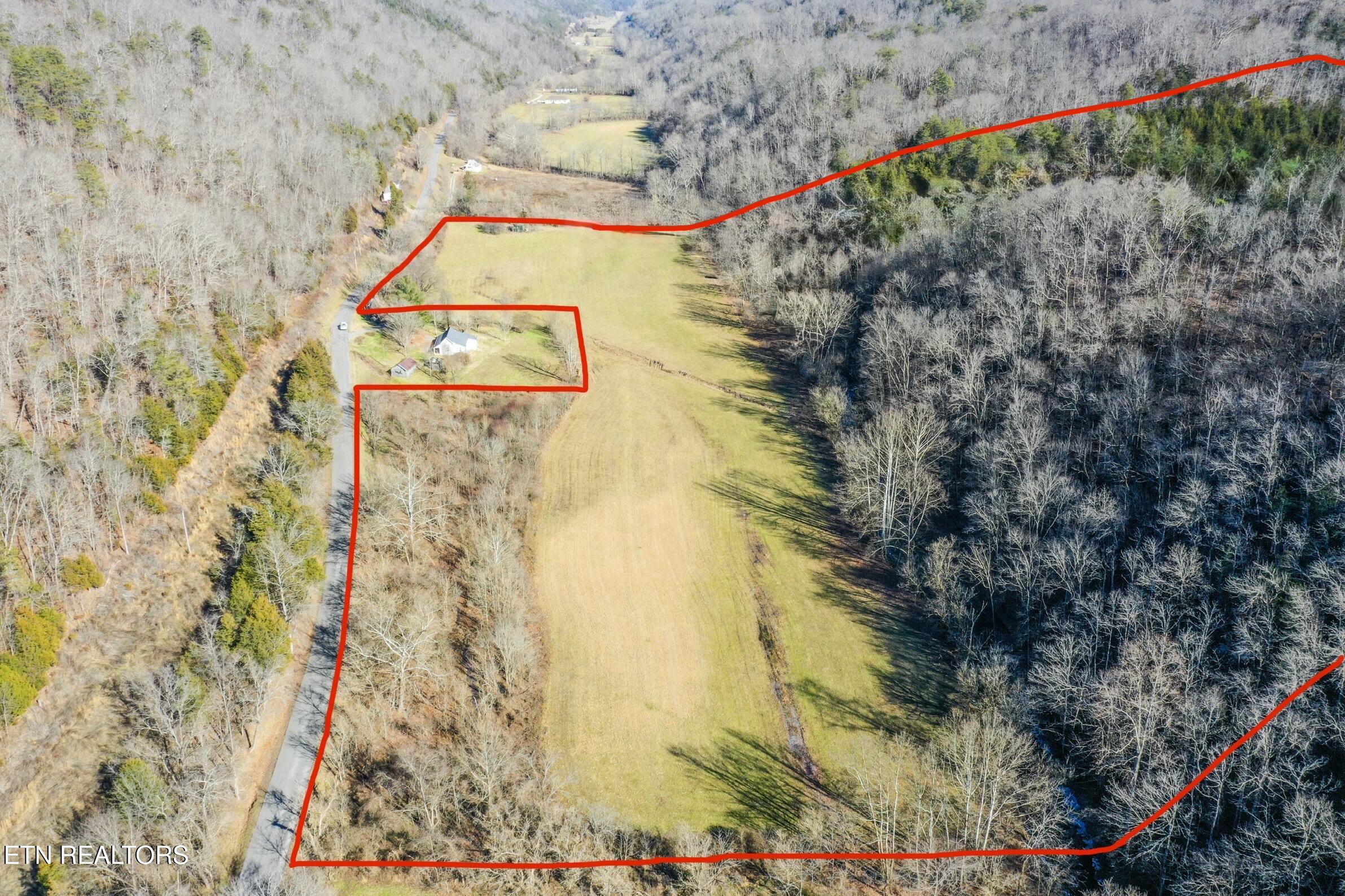 1650 Indian Creek Road Thorn Hill, TN 37881 - Photo 22 of 51 Estimate of the south side boudaries