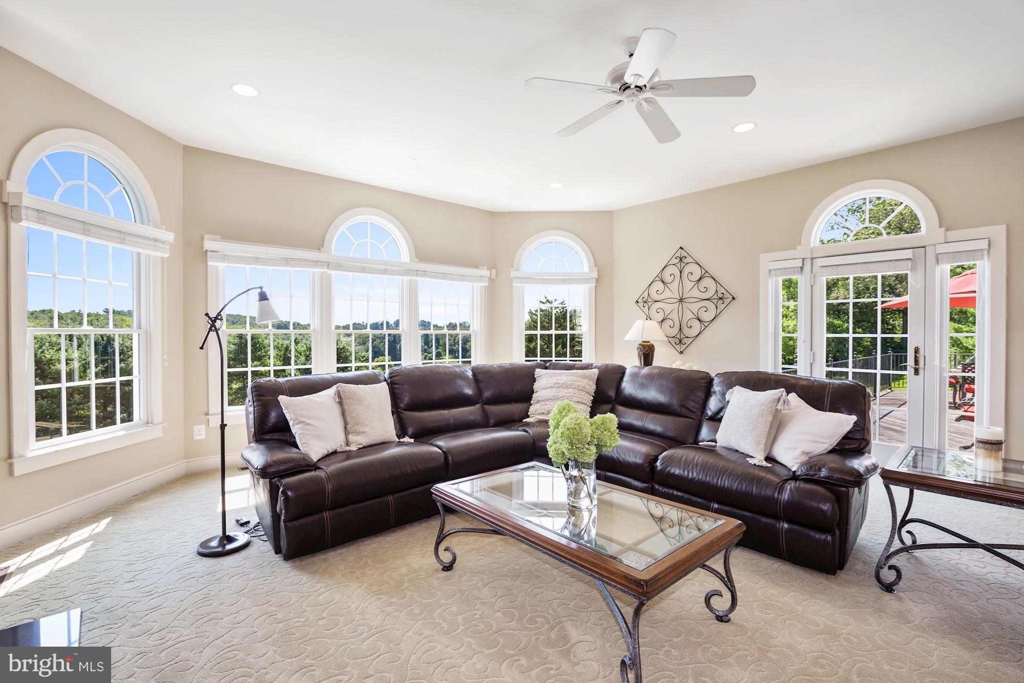 3617 Black Walnut Lane Glenwood, MD 21738 - Photo 14 of 83 Family Rm, Palladian Windows & Atrium Door to Deck