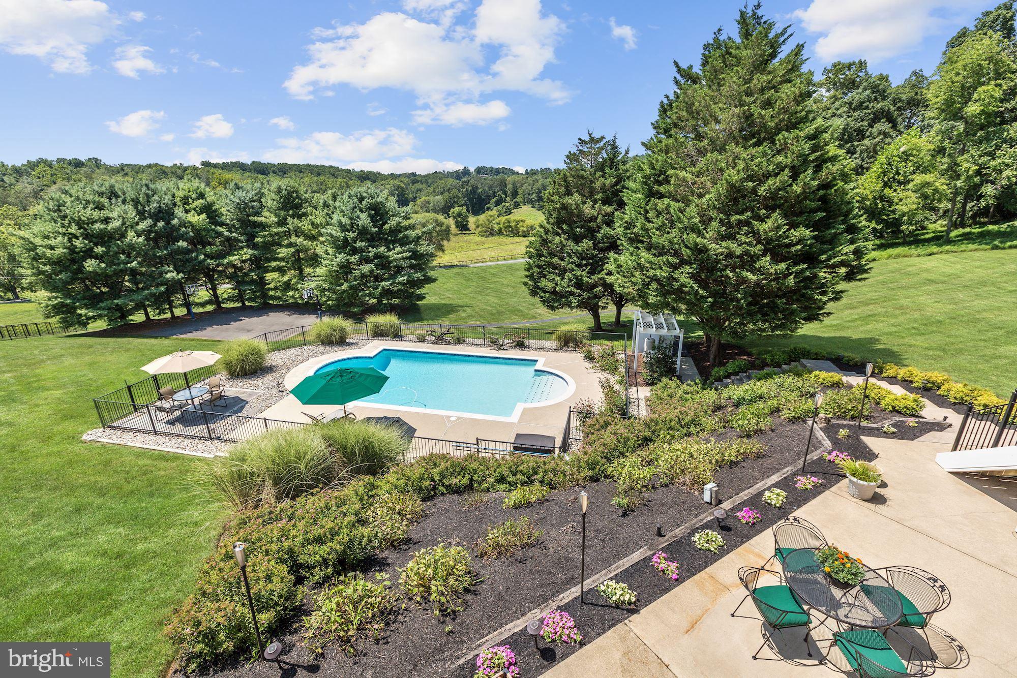 3617 Black Walnut Lane Glenwood, MD 21738 - Photo 55 of 83 View of Lower Patio, Pool & Sport Court