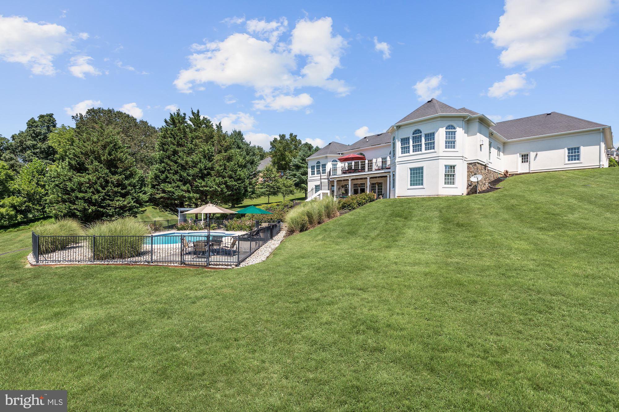 3617 Black Walnut Lane Glenwood, MD 21738 - Photo 66 of 83 Rear Lawn & Fenced Pool