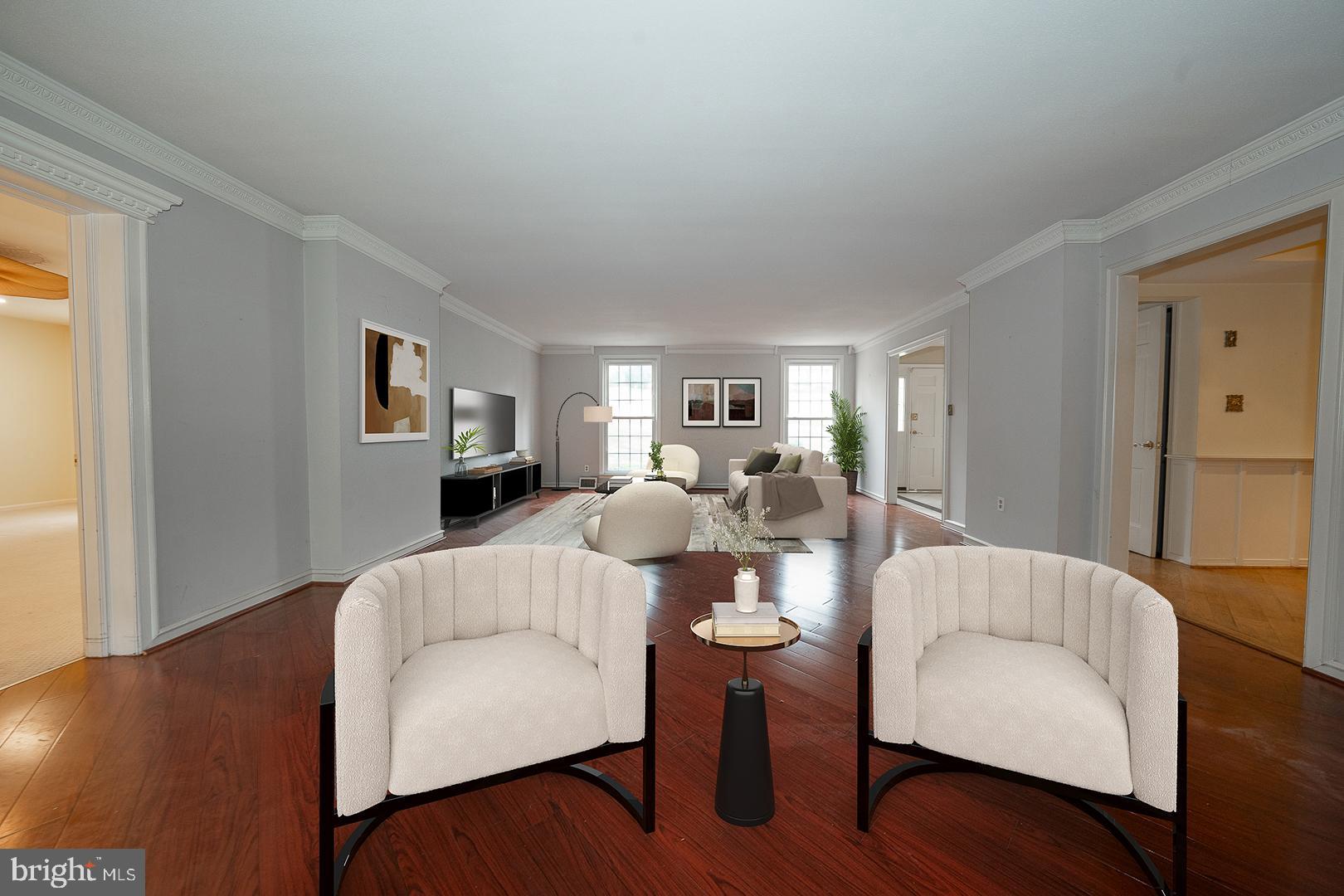 1215 Club House Road Gladwyne, PA 19035 - Photo 3 of 38 Virtually Staged Living Room