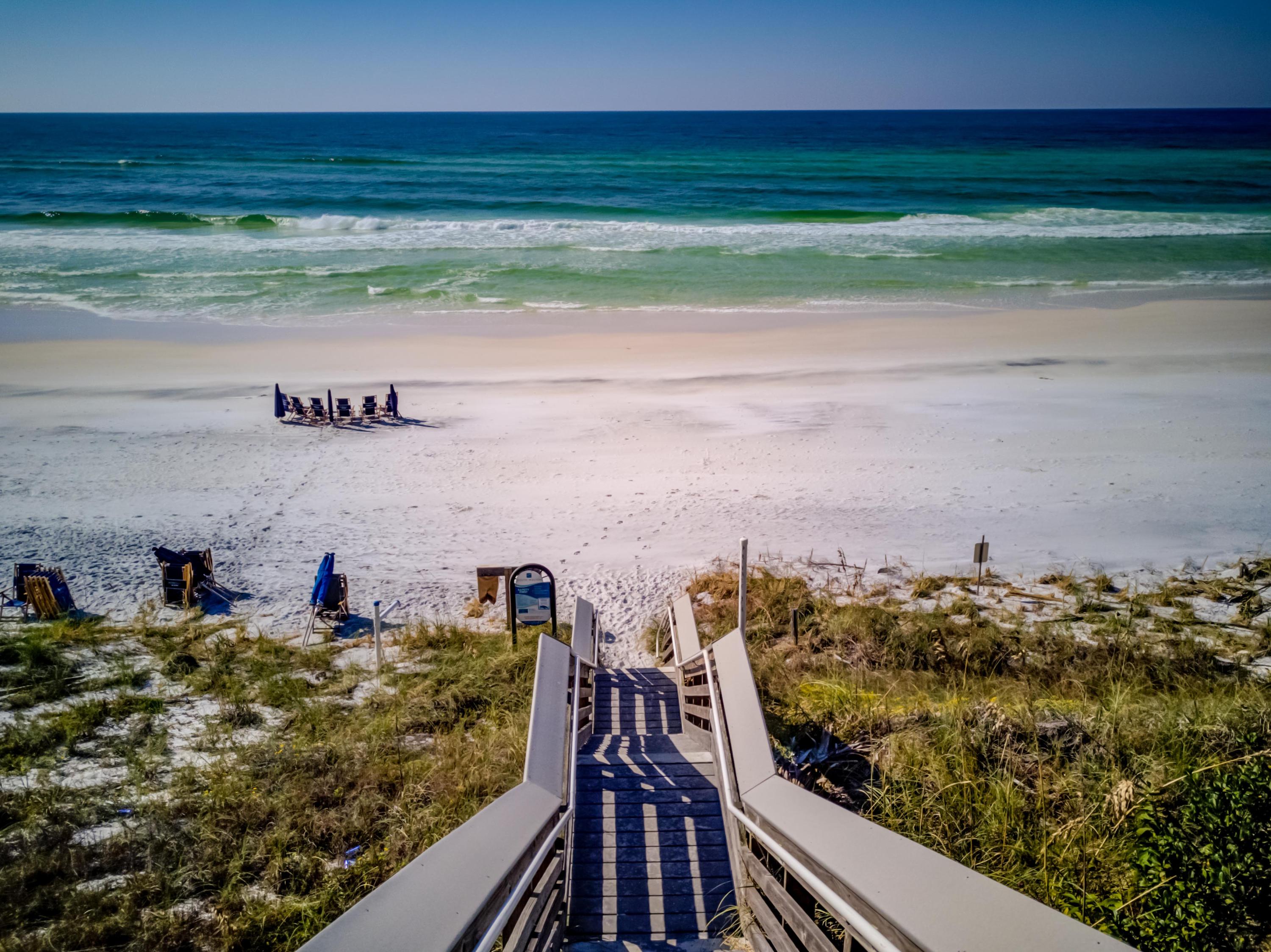 32 Hickory Street Santa Rosa Beach, FL 32459 - Photo 6 of 43 a view of a balcony with an ocean