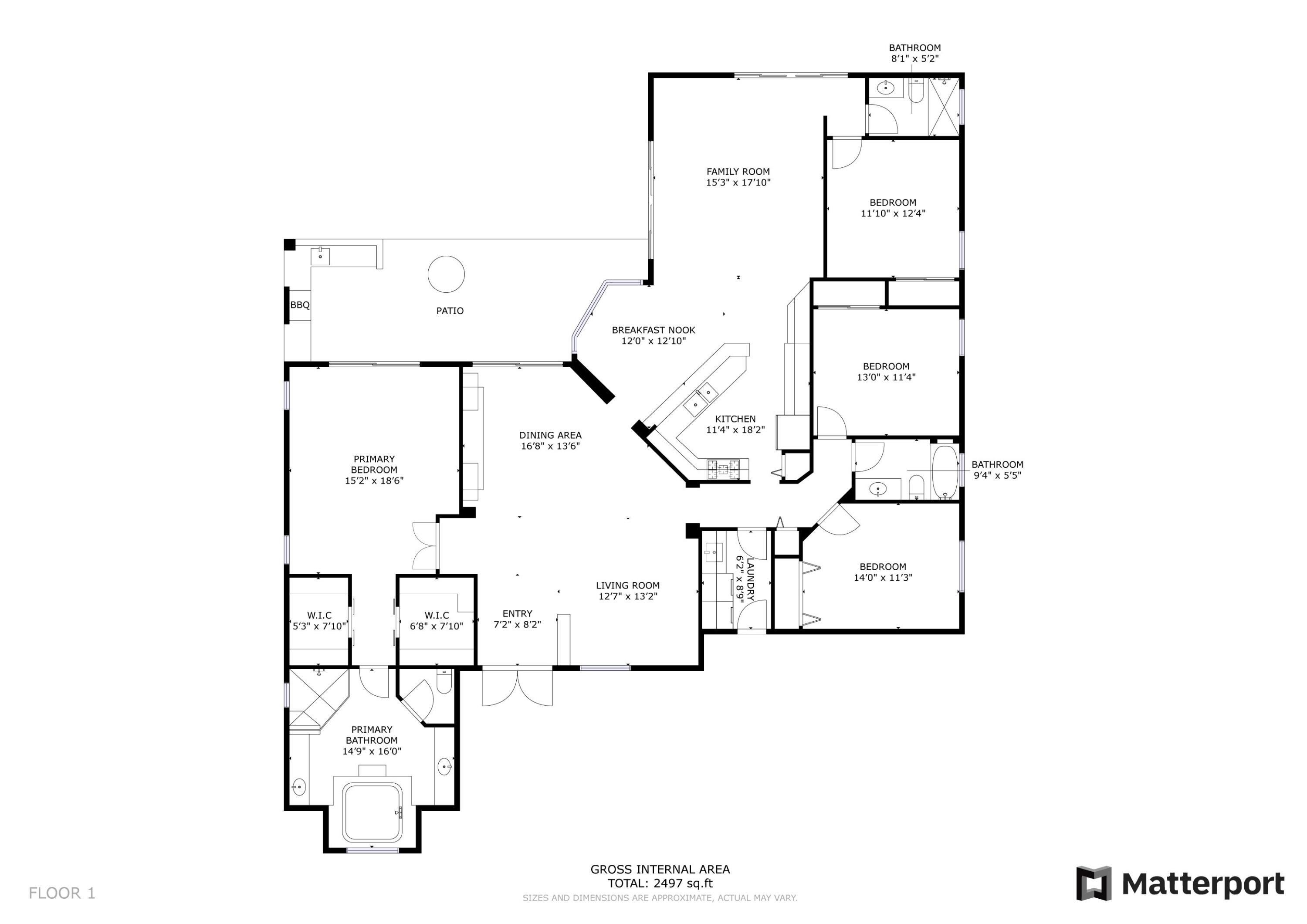 11115 Silver Ridge Street Wellington, FL 33449 - Photo 65 of 65 Floorplan