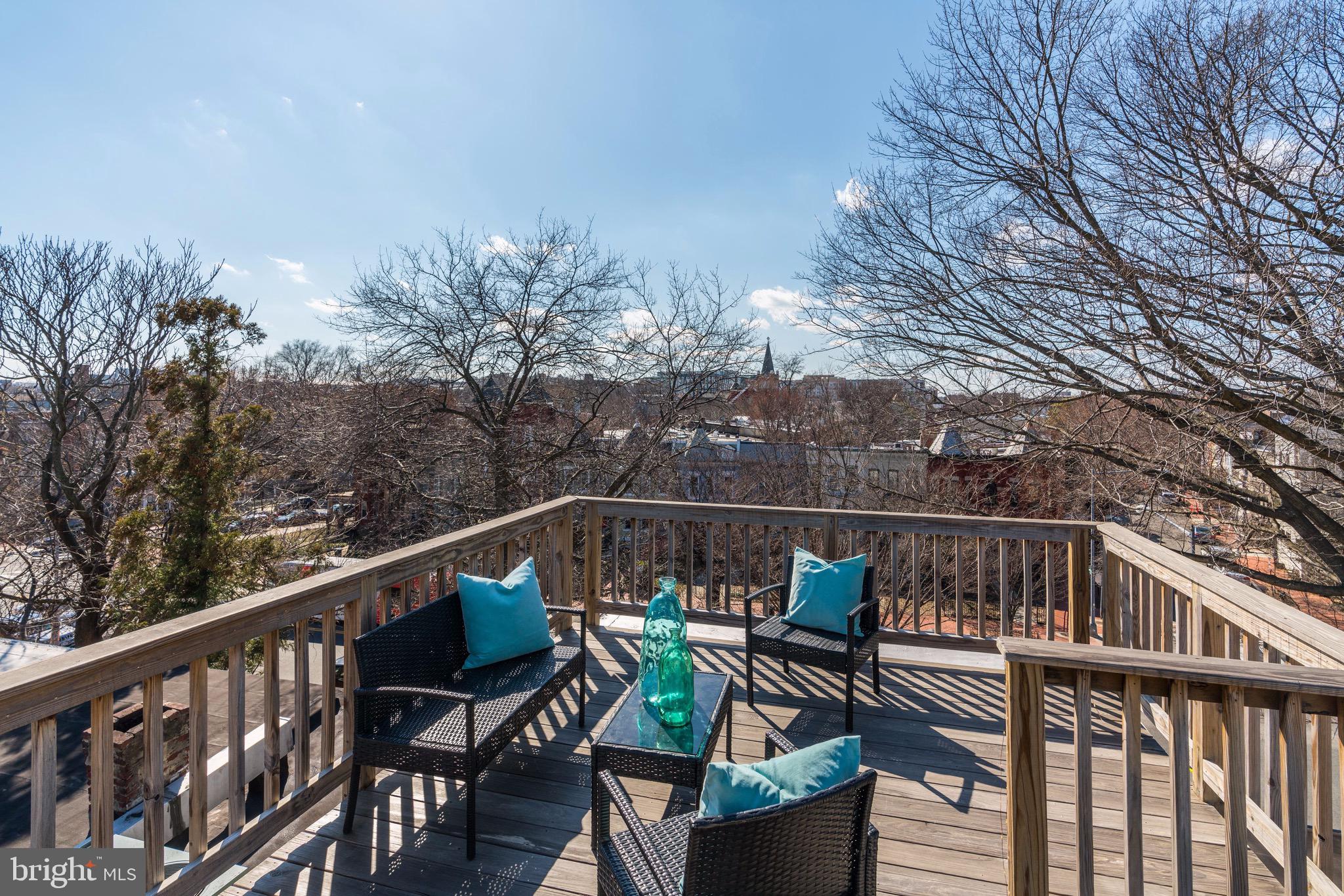 1623 New Jersey Avenue Northwest Washington, DC 20001 - Photo 14 of 22 Roof deck.