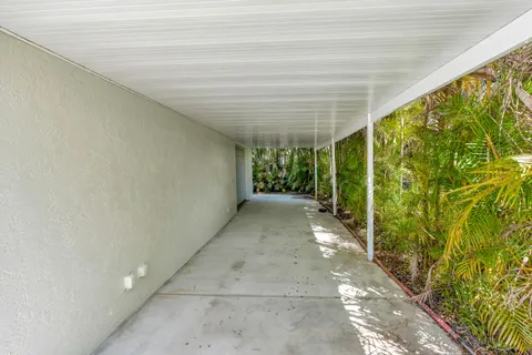 a view of a house with a patio