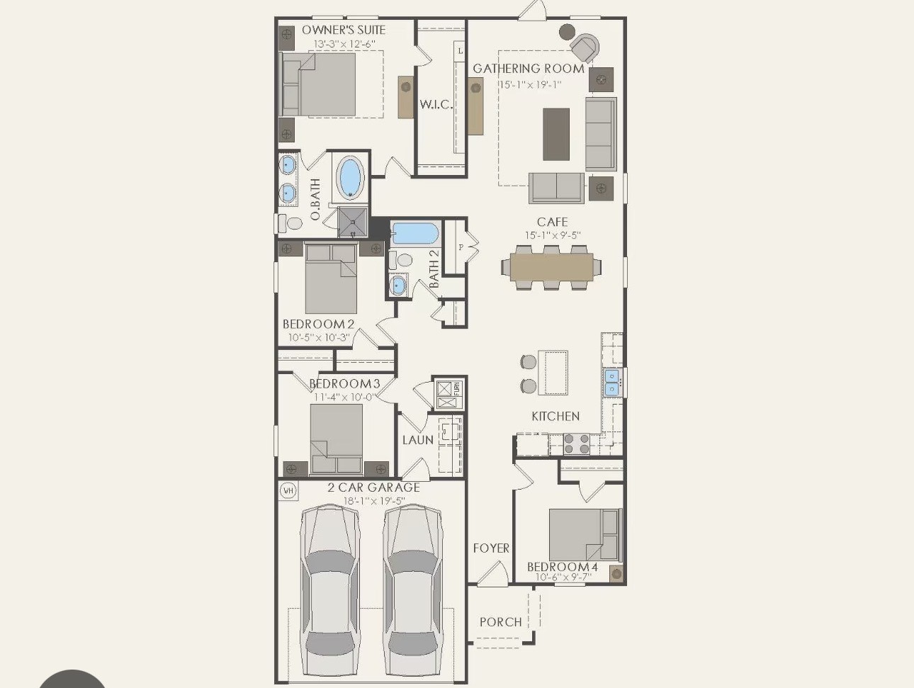 248 Seven Pines Willis, TX 77378 - Photo 17 of 17 a bathroom with a sink and a mirror