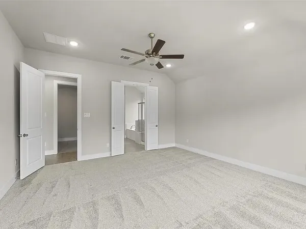 a view of empty room