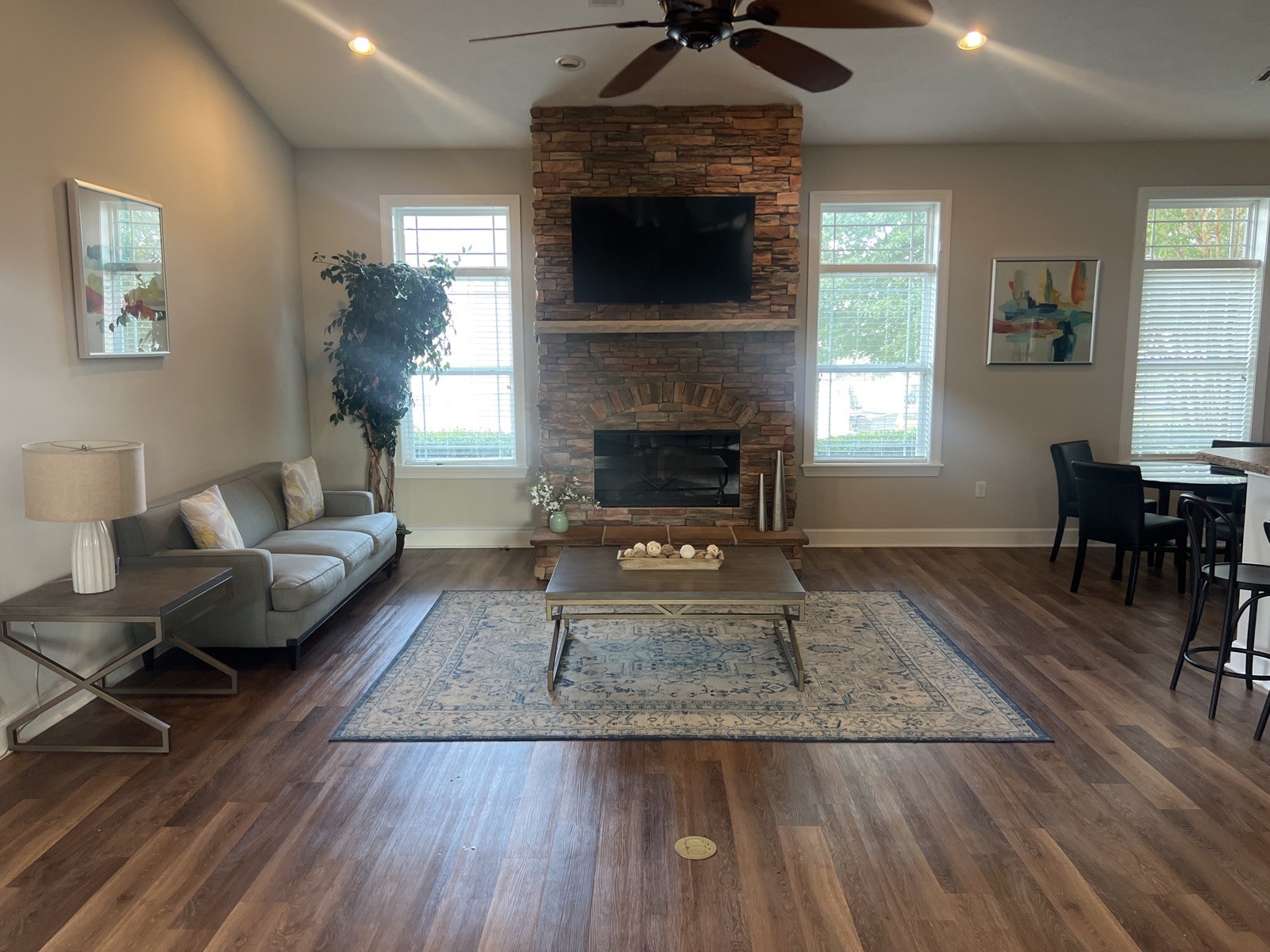 1000 Wells Way Spring Hill, TN 37174 - Photo 16 of 20 a living room with furniture and a fireplace