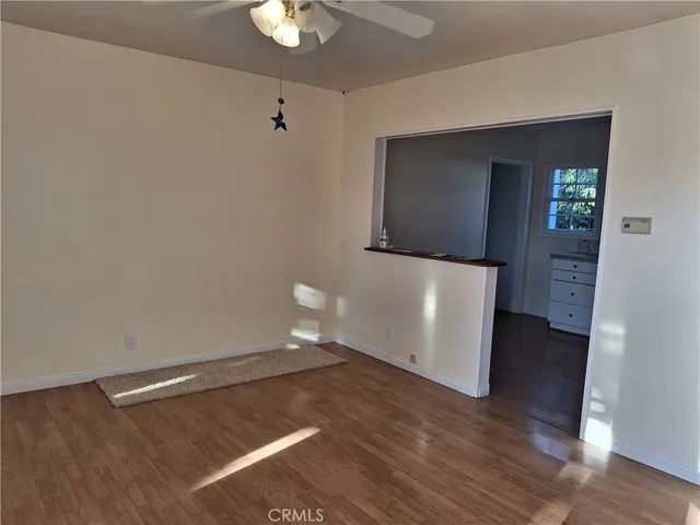 wooden floor in an empty room