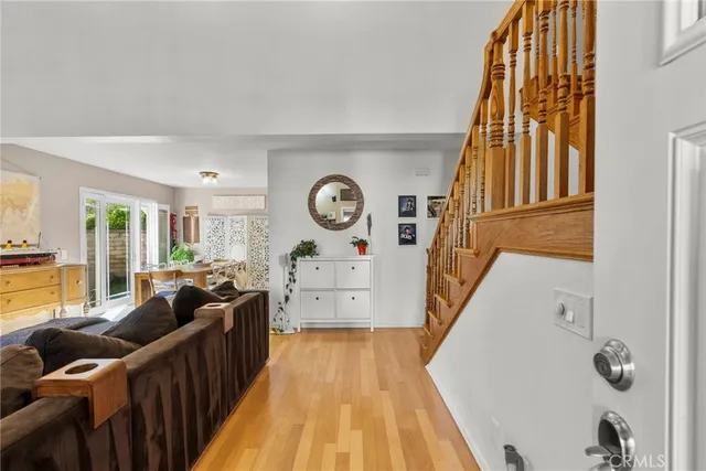 a very nice looking room with a large window