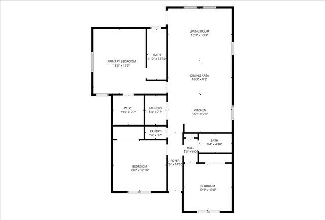 a picture of a floor plan