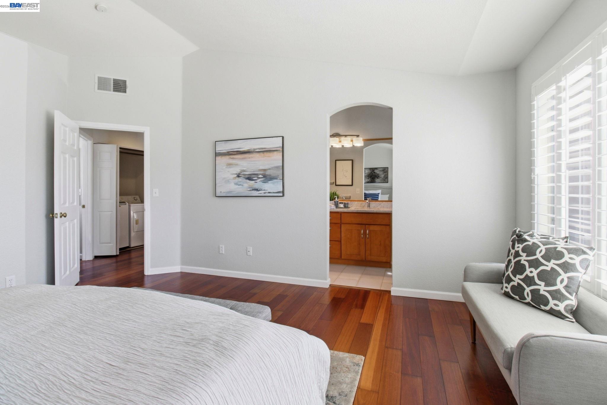 672 Greylyn Drive San Ramon, CA 94583 - Photo 24 of 35 a bedroom with a bed and a couch