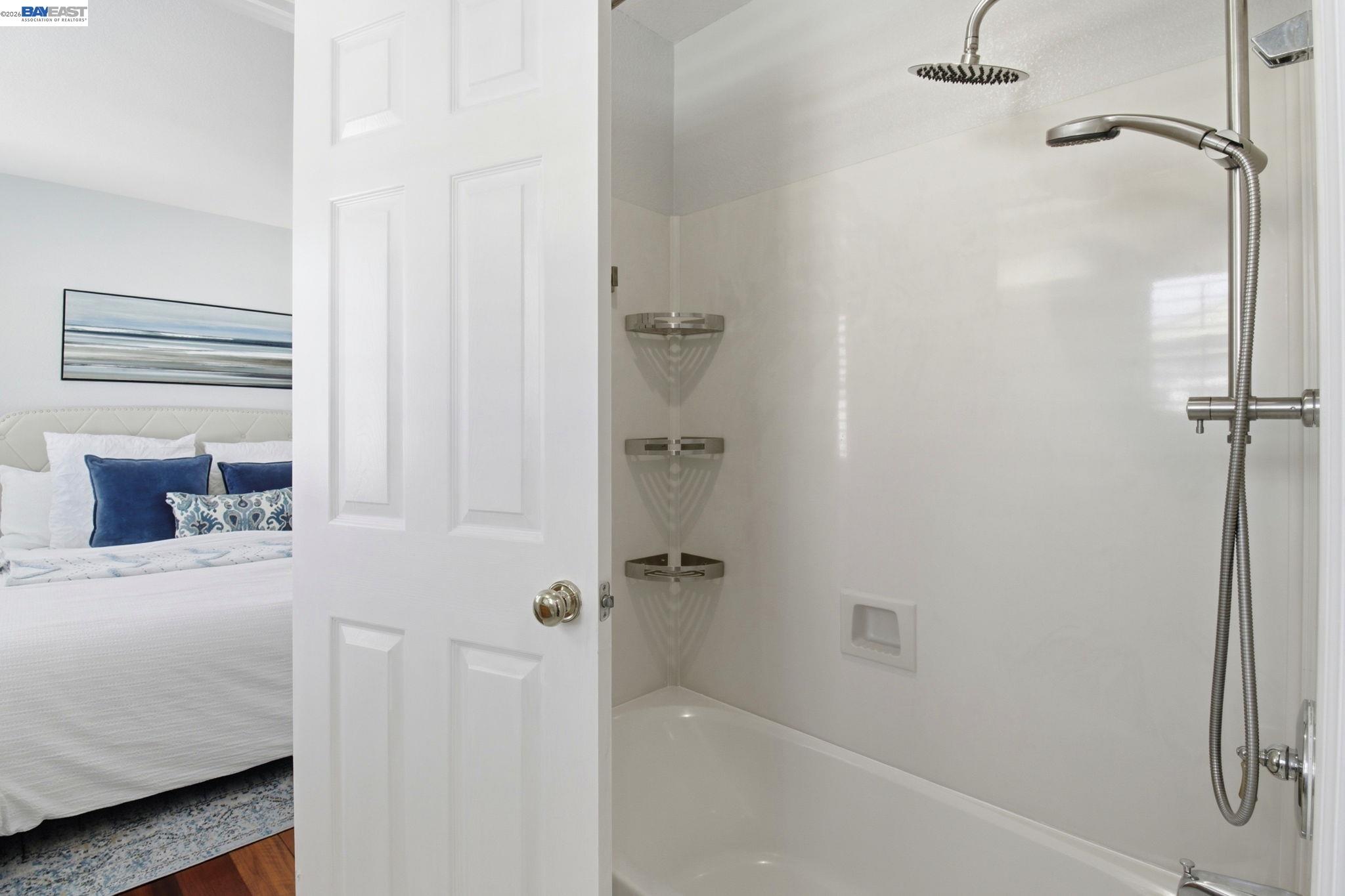 672 Greylyn Drive San Ramon, CA 94583 - Photo 29 of 35 a bathroom with a bathtub and a shower
