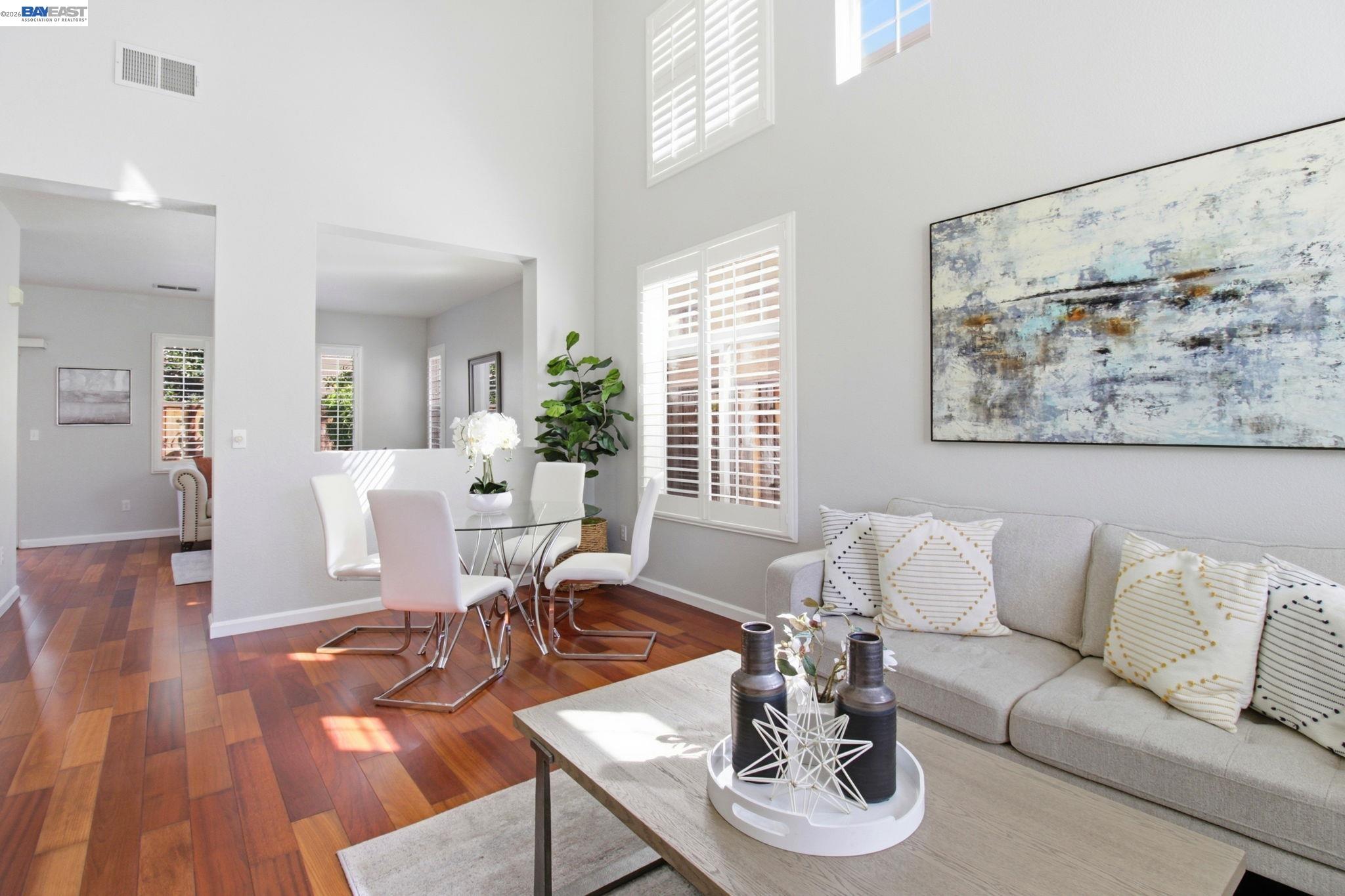 672 Greylyn Drive San Ramon, CA 94583 - Photo 6 of 35 a living room with furniture and wooden floor