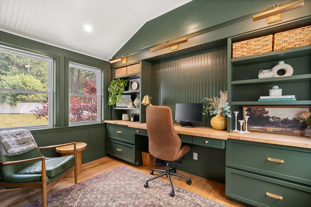 57 Marlboro Road Sudbury, MA 01776 - Photo 15 of 40 a work room with furniture and a large window