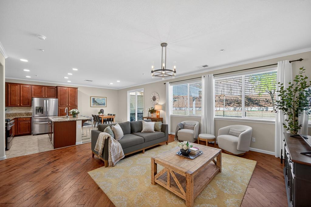 5409 Mill Water Circle Rancho Cordova, CA 95742 - Photo 15 of 48 a living room with furniture and a large window