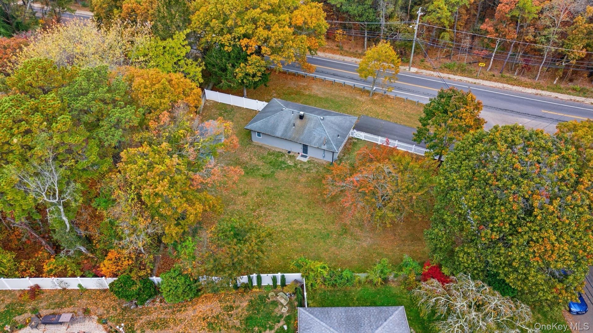 130 Beaver Dam Road Brookhaven, NY 11719 - Photo 15 of 15 a view of a yard with plants and large trees