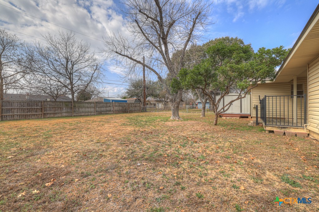 217 Gruene Road New Braunfels, TX 78130 - Photo 25 of 25 a view of a yard with a house and a large tree