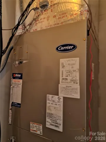a view of water heater room