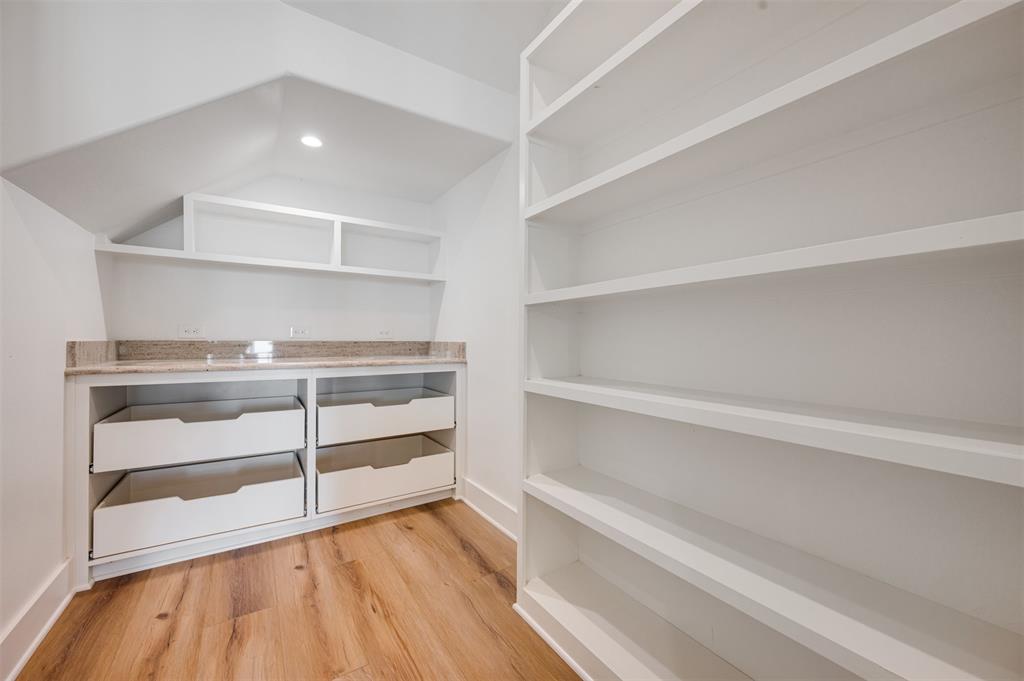22107 Blue Water Road Chandler, TX 75758 - Photo 9 of 40 a view of an empty walk in closet