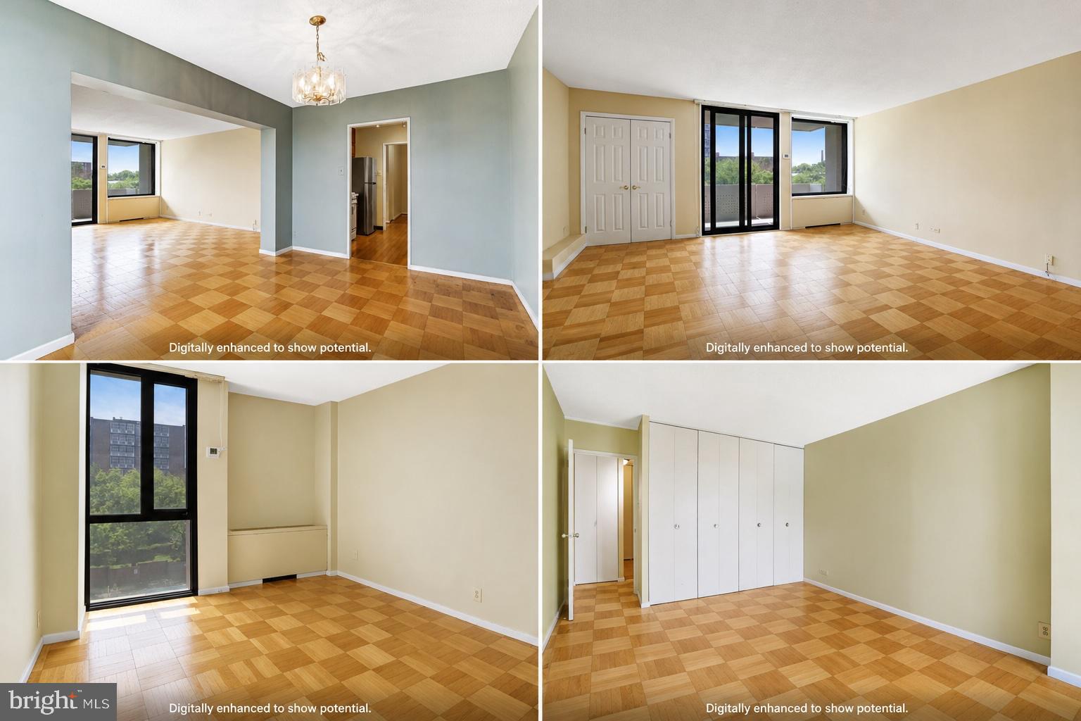 240 M Street Southwest, Unit E214 Washington, DC 20024 - Photo 26 of 32 Spacious rooms with endless potential.