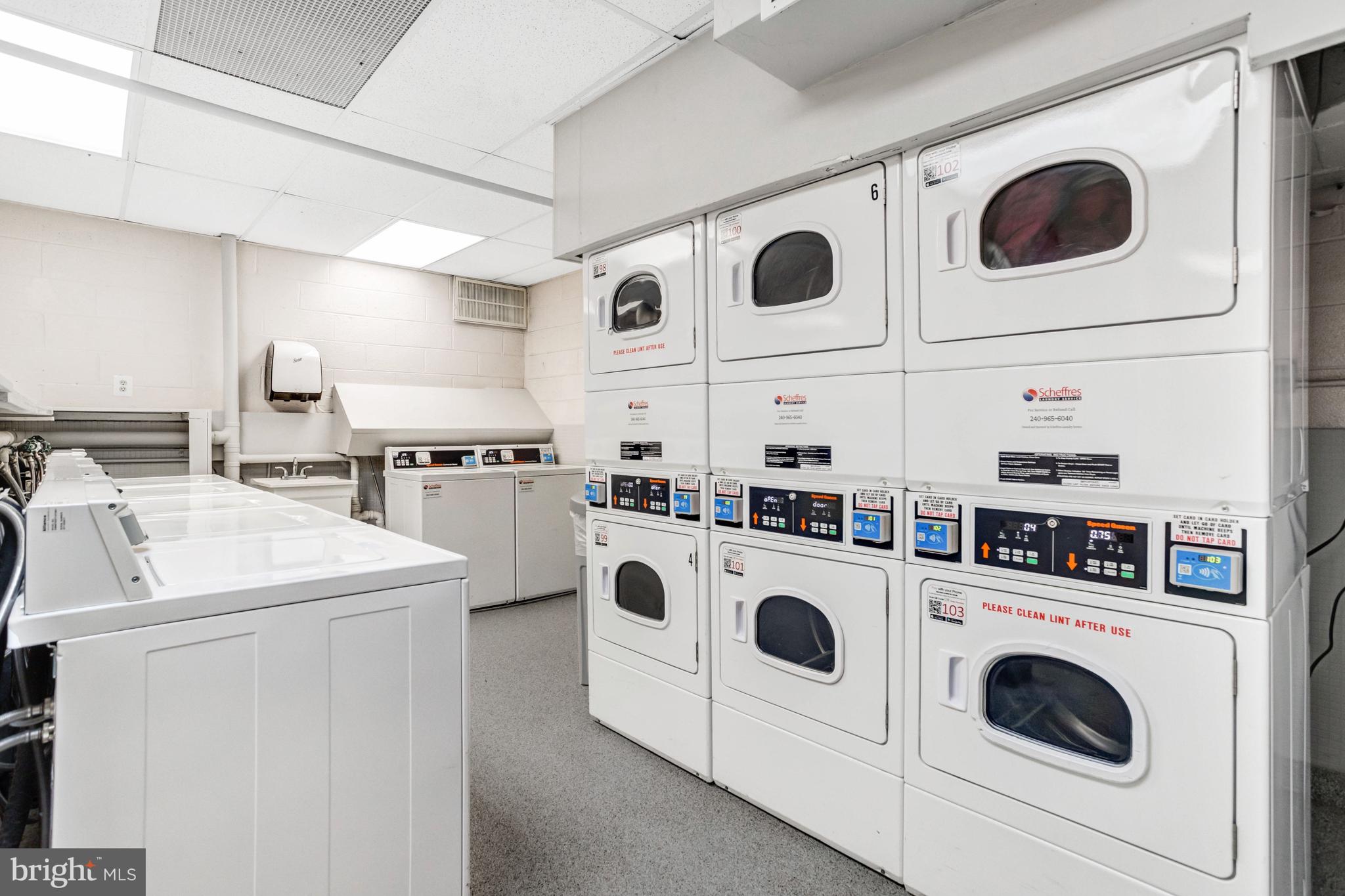 240 M Street Southwest, Unit E214 Washington, DC 20024 - Photo 29 of 32 Laundry room in basement