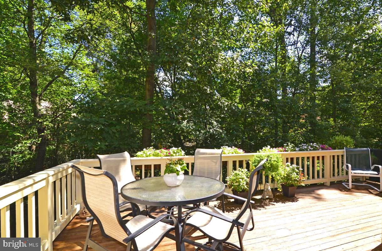 11518 Hemingway Drive Reston, VA 20194 - Photo 21 of 66 main level deck with amazing views