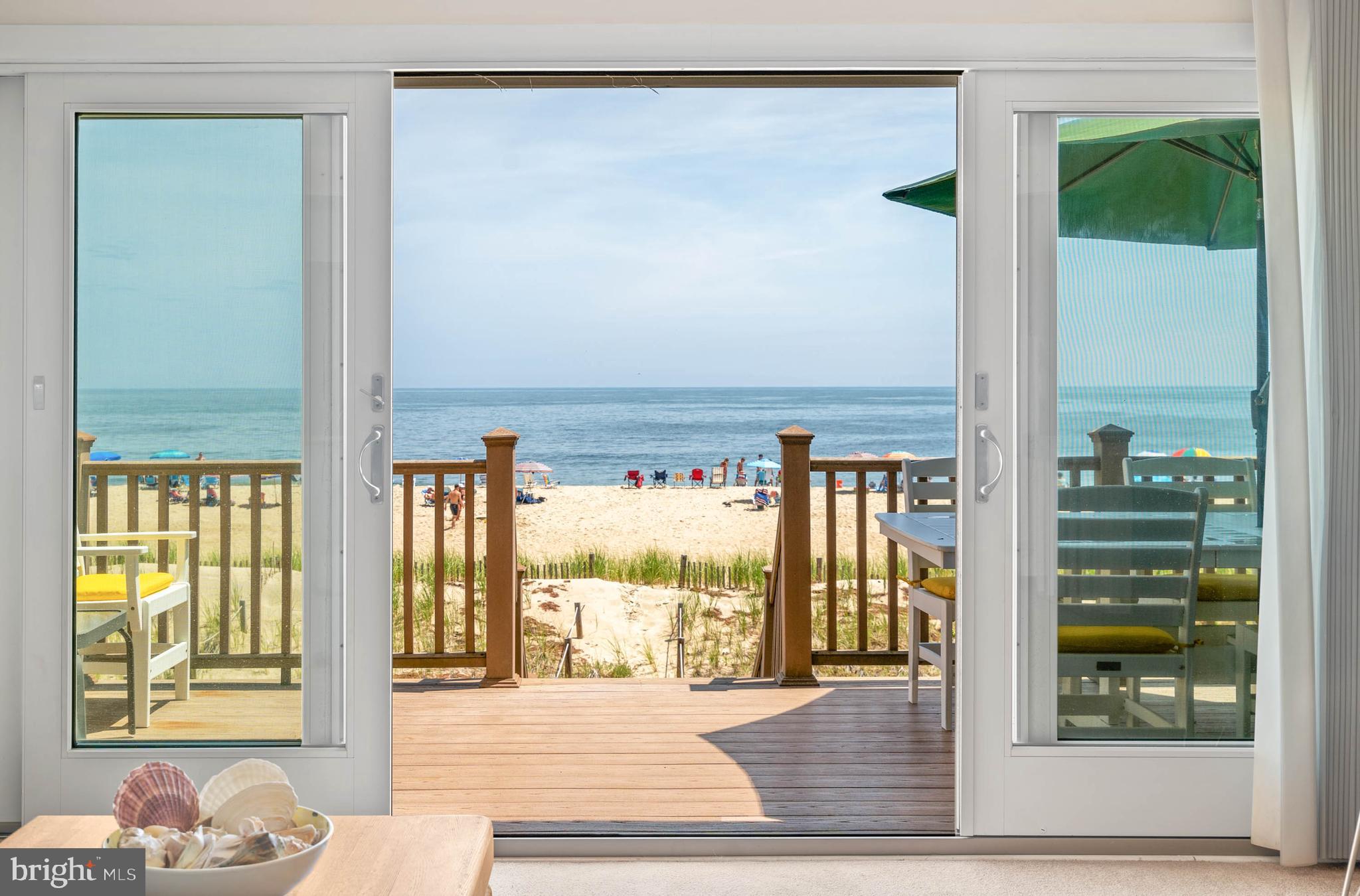 29155 Ocean Road, Unit 4 Bethany Beach, DE 19930 - Photo 1 of 63 Living Room deck with Stairs to Beach