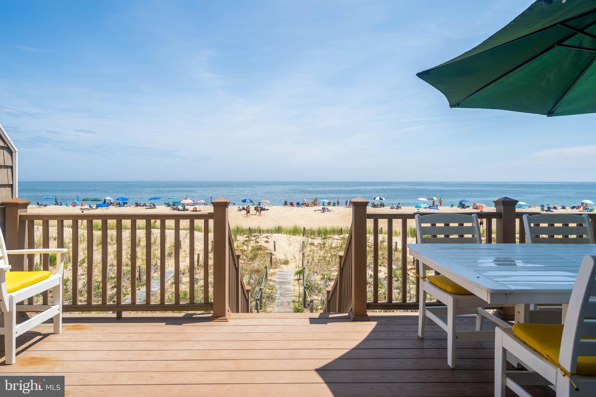 29155 Ocean Road, Unit 4 Bethany Beach, DE 19930 - Photo 12 of 63 Deck with room for dining & lounging