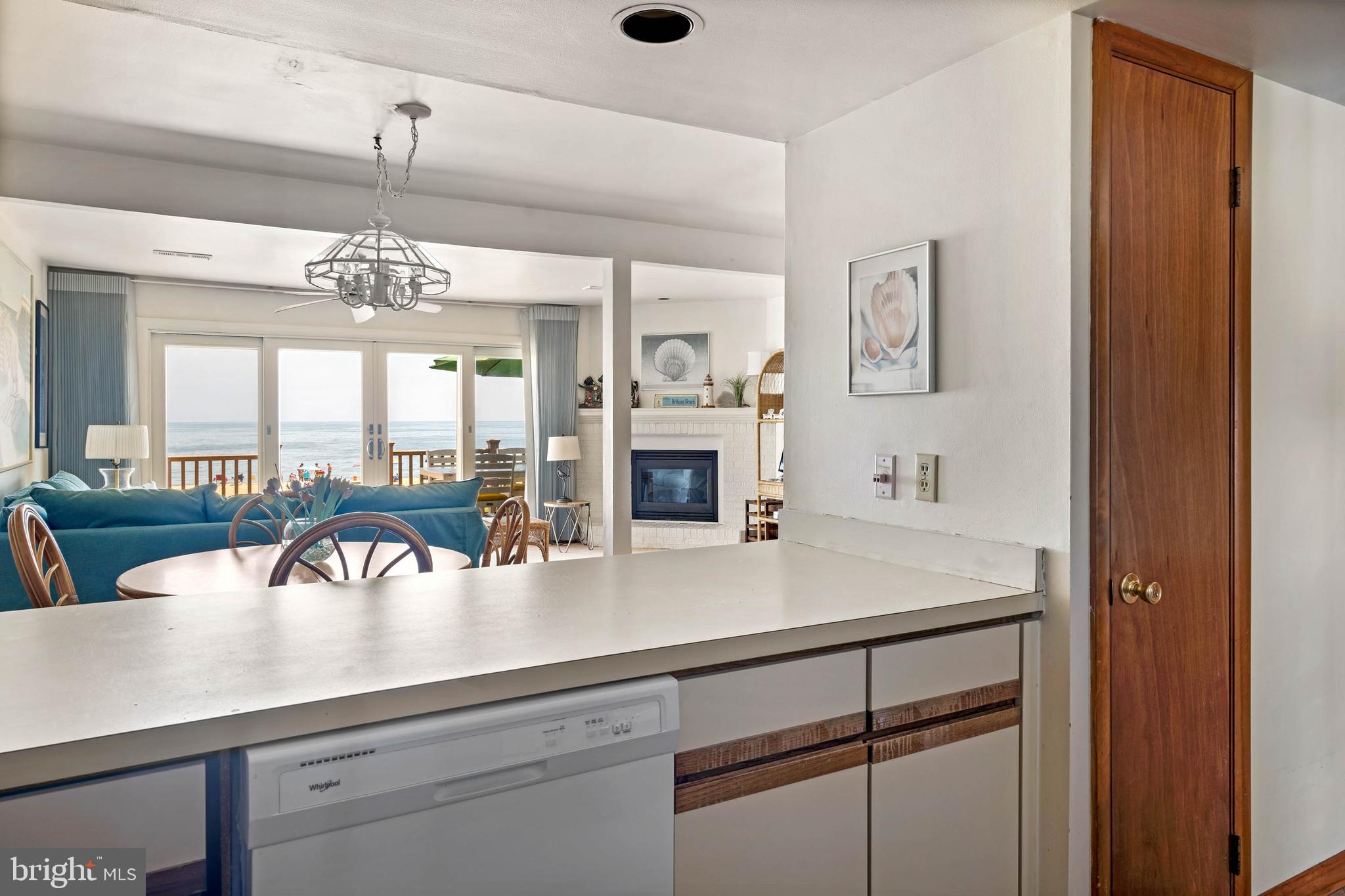 29155 Ocean Road, Unit 4 Bethany Beach, DE 19930 - Photo 20 of 63 View from Kitchen to Ocean