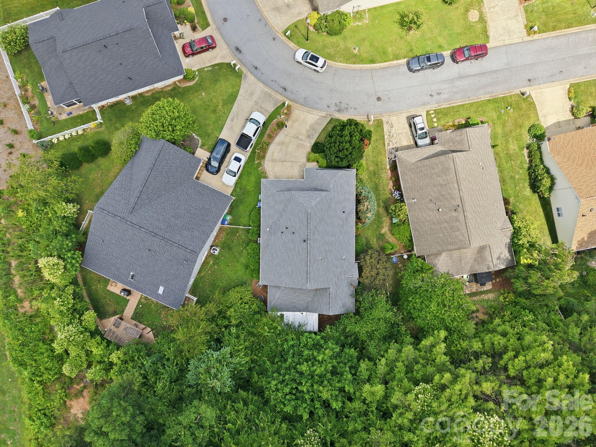 51 Sunview Circle Arden, NC 28704 - Photo 29 of 31 an aerial view of a house with a garden