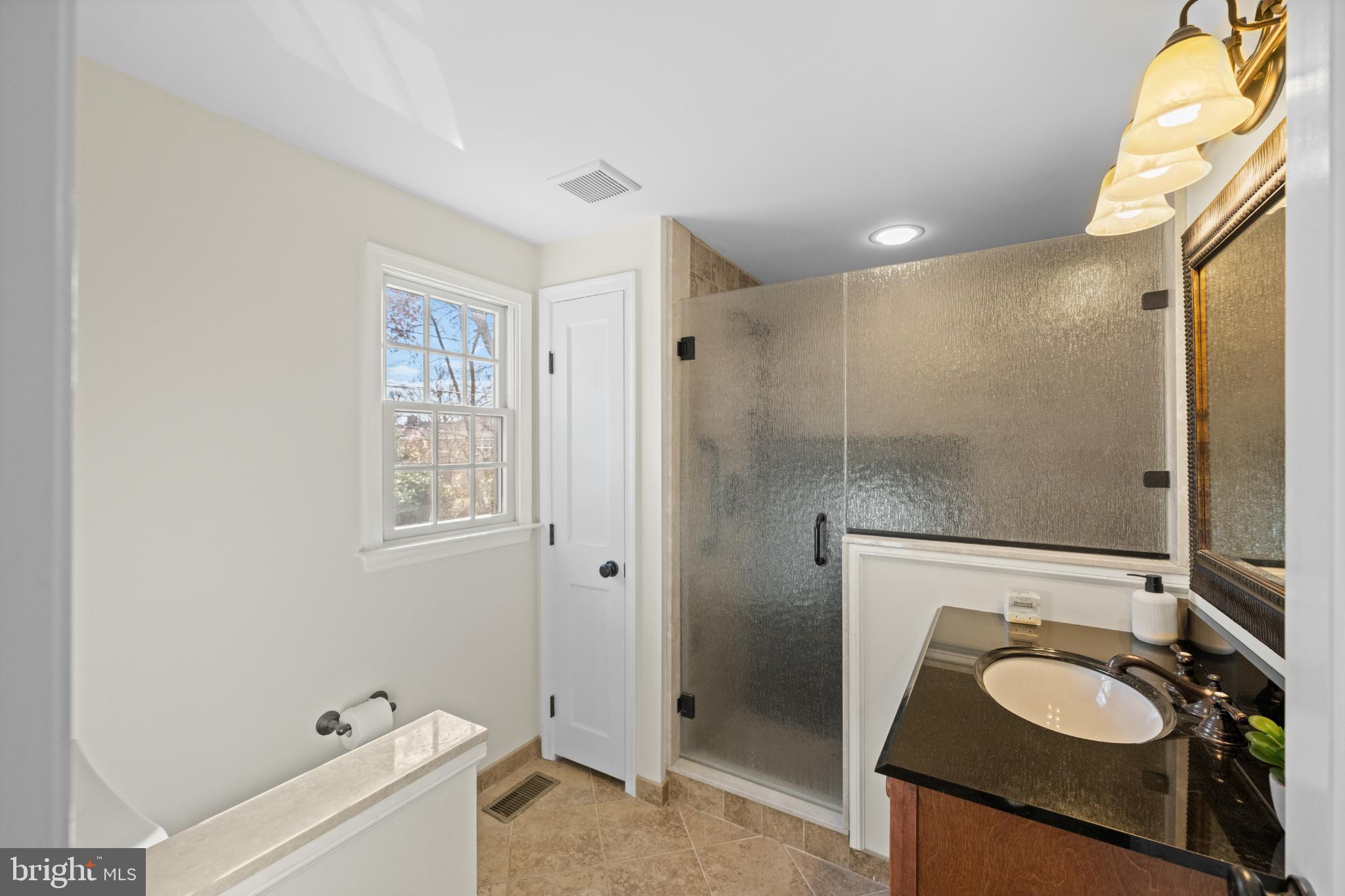 442 East Spring Avenue Ardmore, PA 19003 - Photo 32 of 72 Modern bathroom with elegant finishes.